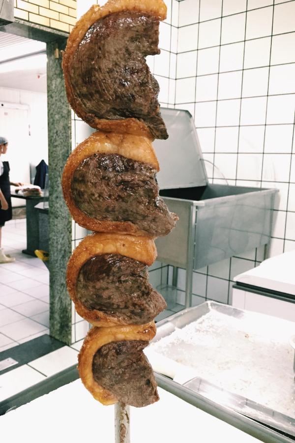 Hotel E Churrascaria Los Pagos ลินญาริส ภายนอก รูปภาพ